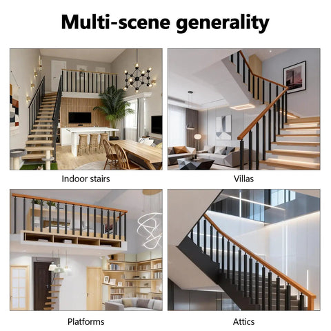 Matte Black Holeless Stair Railing Spindles With Rock Solid Ironwork And Complete Screw Kit For Modern Porch Deck Balusters in various indoor settings.