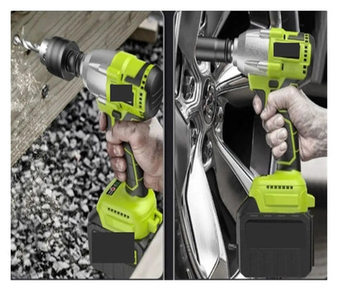 High Torque Brushless Cordless Impact Wrench With Fast Charging For Car Repair And Home Use. This Rechargeable Electric Power Tool Offers Reliable Performance In Tight Spaces And Reduces Hand Strain During Scaffold Work Or Auto Projects Providing Smooth