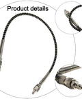 Killer High Pressure Air Hose For Hpa Fill Station 4500 Psi Adapter Quick Connect Male Female Steel Copper Fittings Anti Kink Spring Design Charge Scuba Paintball Tanks Solid Build No Leak Failures Totally Rad Setup Super Easy Win Money Maker Banger. 20 inch hose with spring guards and quick-connect fittings