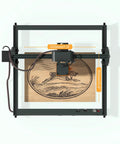 Kortek 10W Laser Engraver Desktop Cutter With Wireless App Control PlusMinus0.01mm Precision portable engraver top view