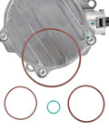 No Sweat Heavy Duty Vacuum Brake Pump Seal Rebuild Kit With Rock Solid Fluororubber O Rings and gaskets for Audi VW parts.