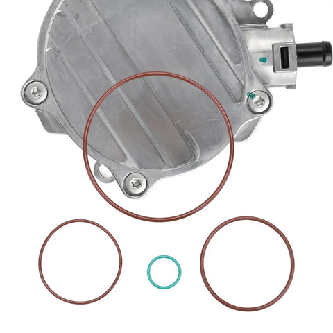 No Sweat Heavy Duty Vacuum Brake Pump Seal Rebuild Kit With Rock Solid Fluororubber O Rings and gaskets for Audi VW parts.
