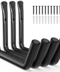 Heavy Duty Garage Storage Hooks 120 Lb Capacity Wall Mounted Rack For Kayaks Ladders Bikes Snowboards And More Sturdy Steel Organizer