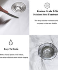 15x20 Drop In Bar Sink Top Mount Stainless Steel Wet Bar Sink With Grid Strainer And Cutting Board Single Bowl Workstation Prep Sink Pro Grade 16 Gauge T304 Stainless Brushed Finish Durable Anti Rust drainage features
