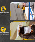 Pan Head Machine Screws Assortment Kit M3 0.5x8 150 Pcs used in drilling and mounting electrical component with power tool.