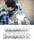 Heavy Duty Ycauty Butt Welding Clamps Set Of 16 Galvanized Steel for Precision Sheet Metal Auto Body Car Door Skin Fixes.