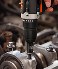 Using E16 socket from Professional Grade 25 Piece Torx Bit And Socket Set With 13 Star Bits T8 Through T60 on car engine bolt