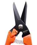 Ultra Twig And Hoof Trimming Shears 7.5 Inch Twin Blade With Nonstick Coating Spring Loaded Garden Scissors side view
