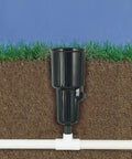 Top Shelf Pulse Pop Up Impact Sprinkler Head Replacement For Nailing Yard Irrigation Projects, visible underground pop-up mechanism.