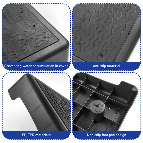 Portable Dog Training Platform With Non Skid Surface For Small Dogs 17 Inch By 13 Inch By 3.14 Inch details and materials