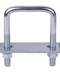 Two Piece Leaf Spring Clamp Kit Fits Up To Three Inch Wide Leaf Springs Locks Springs Together For Stabilizing And Boosting Axle Torque Control For Trucks Campers And Tow Rigs