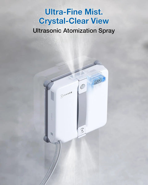 Winbot Mini 2 Window Cleaning Robot With 5 Smart Cleaning Modes And Win SLAM 4 Point 0 Navigation For No Sweat Auto Glass Cleaning On Windows Mirrors And Glass Doors