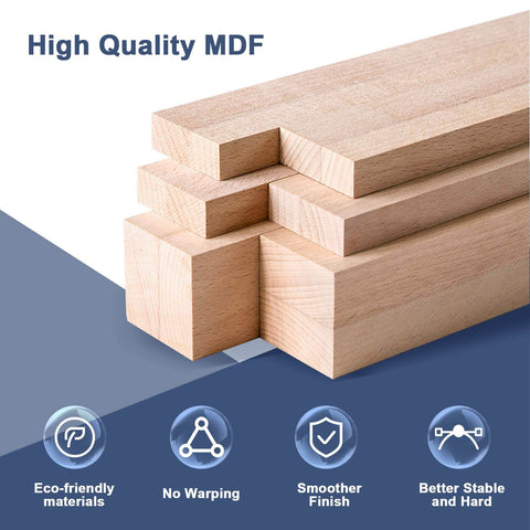 Stacked high quality MDF wooden panels with smooth finish and no warping, part of Frosted Glass Bifold Closet Doors Kit.