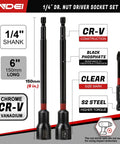 Your Go-To Quarter Inch Drive Socket And Nut Driver Set 44-Pc Kit With Deep And Shallow Metric Sockets From 4Mm To 15Mm