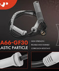 Set Of 4 Front And Rear Abs Wheel Speed Sensors For Bmw 1 And 3 Series with durable plastic connectors and high strength wiring.