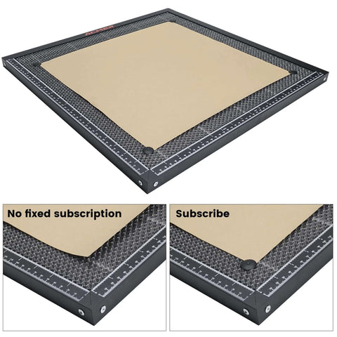 ACMER honeycomb laser bed 300x300 with aluminum panel; honeycomb work table for laser engraver.
