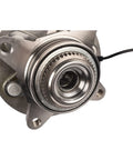 Close-up of Front Wheel Hub And Bearing Assembly For Ford F150 4x4 2015 To 2020 Left Or Right Direct Fit Easy Install OE Replacement JL3Z1104P