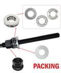 Pro Grade Must Have Harmonic Balancer Installation Tool For GM V8 LS Engines Including LS1 LS2 LS3 LS4 LSX LSA LS6 LQ4 LQ9 1997 And Up With Thrust Bearing And Wrench Included M12 X 1.75 Thread Size components shown in packaging layout.