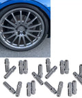 Upgrade Your Euro Ride With 20 Pc Vistreck Conversion Studs For Perfect Wheel Spacing Boost Stance And Handling Like A Boss While Gaining Serious Muscle With These Durable Zinc 10.9 Grade Adapters Designed To Fit European Rides Smoothly. 20pc zinc wheel studs, 50mm x 33mm, on alloy wheel