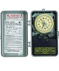 Mechanical Irrigation Timer Switch For 125V Systems With Rain Sensor Enabled 14 Day Skipper 1 To 60 On Operations Per Day
