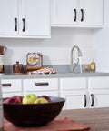 Parkwood Single Handle Pullout Kitchen Faucet With Dual Sprayer Aerated Stream Or Spray Stainless Finish ADA Compliant in kitchen