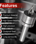MT3 Live Center for Lathe Tailstock With 60 Degree Precision, Triple Bearing Support, High Accuracy CNC Tool for Lathe Machines