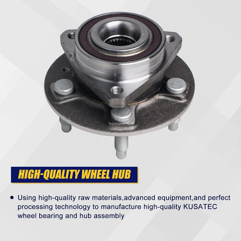 Front And Rear Wheel Bearing And Hub Assembly 513282 For Cadillac CTS AWD XTS 2008 2019 And Chevy Camaro LS LT SS Impala