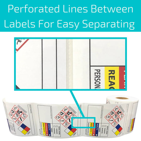 Keep Your Shop Floor Legit With Top Shelf Sds And Osha Compliant Chemical Safety Labels 4 By 3 Inches Featuring Complete Ghs Pictograms And Hmis Risk Ratings 100 Pack