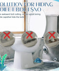 2 Pack Sea Turtle Toilet Bolt Caps Decorative Ceramic Screw Covers installed on white toilet in bathroom setting