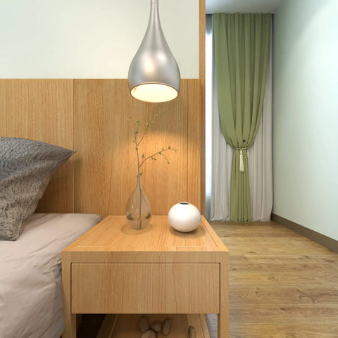 Dope Wood Grain Peel And Stick Wallpaper For Cabinets And Drawers Self Adhesive Removable Oak Light Natural Finish installed in bedroom