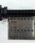 1/4-20 Thread Nylon Thumb Screws, 1 Inch Long, Black, 10 Pack For Easy Grip And Quick Hand Tightening, Secure Fastening In Cabinets