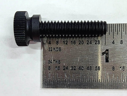 1/4-20 Thread Nylon Thumb Screws, 1 Inch Long, Black, 10 Pack For Easy Grip And Quick Hand Tightening, Secure Fastening In Cabinets