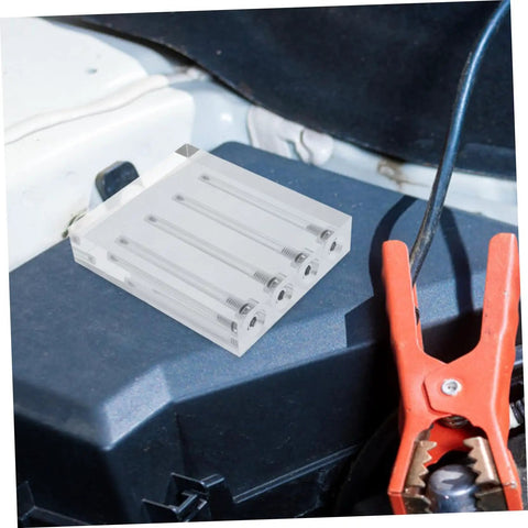Engine Oil Quality Tester And Stand Dual Function Oil Testing Tool For Cars Easy To Use Oil Quality Checker Precise Detection Helps You Pick The Right Viscosity For Your Ride Great For DIY Auto Maintenance, white metal stand with clamp