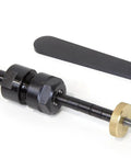 MT1 Pen Turning Lathe Mandrel for Wood Lathe, 1/4 Inch Shaft, with Five Slim Spacer Bushings, tool included.