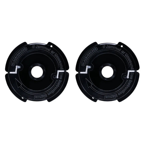 Genuine OEM Autofeed Trimmer Line Spool 0.065 Inch 30 Ft Replacement Weed Eater String 2 Pack, compatible with Black+Decker.
