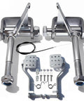 Go Kart Steering Spindle Bracket Set Heavy Duty Five Eighth Inch Axle And Four And A Half Inch Long Brake And Throttle Pedal Kit Fits Predator 212cc 196cc 301cc 420cc Yerf Dog Manco Azusa Go Kart Parts Silver