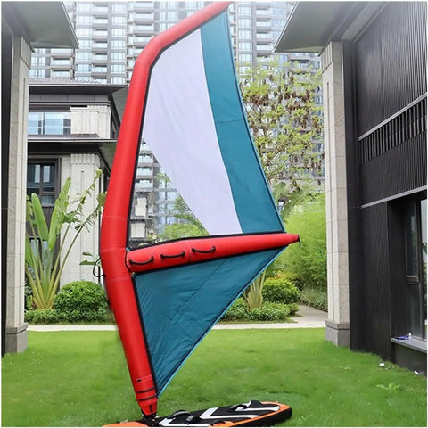 Inflatable Wing Foil And Sail For Wind Wing Foiling, Kitesurfing, Windsurfing, Surfing And Water Play, 4.2 Square Meter