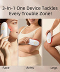 Three In One Body Sculpting Machine With Vacuum Massage And Red Light Therapy To Tackle Cellulite, Home Use For Women