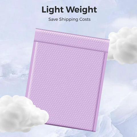 Big Ol Lavender Bubble Mailers 12x15 Inch 40 Pack Waterproof Padded Envelopes Opaque Cushioned Mailers For Shipping