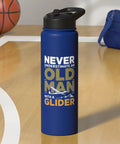 Insulated Stainless Steel Water Bottle For Sailplane Pilot Dads And Glider Club Fans The Ultimate Gift For Soaring Addicts