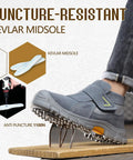 Welding Work Boots for Men With Steel Toe Safety and Slip On Comfort for Welders and Construction Pros Indestructible High Top Boots