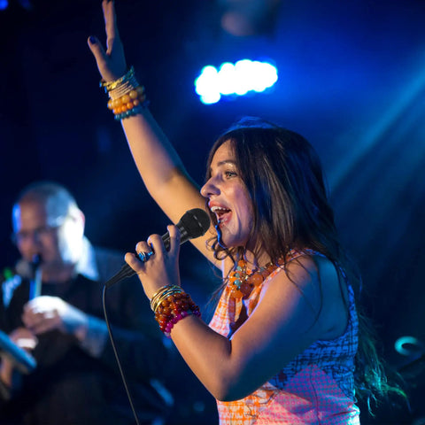 Singer uses Handheld Wired Cardioid Dynamic Microphone With 13ft Cable And On Off Switch For Live Gigs Karaoke Machines Speakers Amps