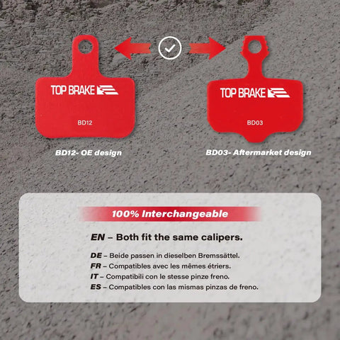 Ceramic Disc Brake Pads For SRAM Level Ultimate Force Red AXS And XC MTB Silent Option High Performance Version For Road