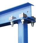 Heavy Duty Portable Gantry Crane With 1000 Lb Capacity And Adjustable Steel Frame for garage workshops steel frame connections
