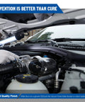 Heavy Duty Vacuum Power Brake Booster Direct Swap For Ford Edge Lincoln Mkmaz, showing installation under hood with light.