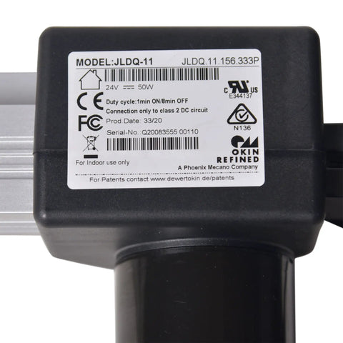 Label on Power Recliner Lift Chair Motor Replacement Actuator For JLDQ 11 156 333P