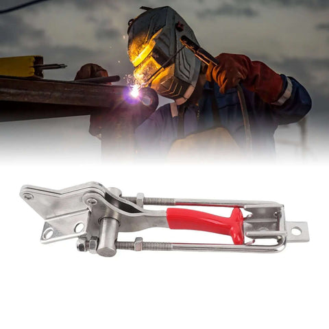 Solid stainless steel 90 Degree Toggle Clamp Fastener with plastic cover handle for tough industrial projects