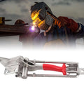 90 Degree Toggle Clamp Fastener With Plastic Cover Handle for welding applications, durable stainless steel, comfortable grip