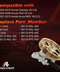 Power Steering Pump With Pulley For Honda Pilot 2005 2008 Odyssey 2005 2010 Acura MDX 2007 2013 3 5L 3 7L V6 Parts Numbers