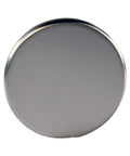 Close-up of illusionary faceplate from 12 Inch And 4 Inch Bath Waste And Overflow Assembly with Tip-Toe Drain Satin Nickel Finish